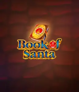 Experience the joyous spirit with Book of Santa slot by Endorphina, featuring an intricately designed golden book emblazoned with Santa's iconic seal. This graphic evokes the charm and joy of Christmas, set against a warm red background. Perfect for holiday season gaming, promising a captivating gaming experience. 
